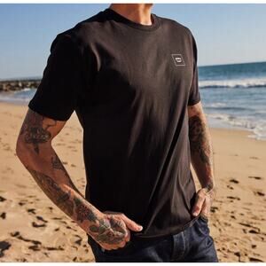 Chomp T Shirt Short Sleeve 100% Cotton Skeleton Graphic Crew Neck Brown